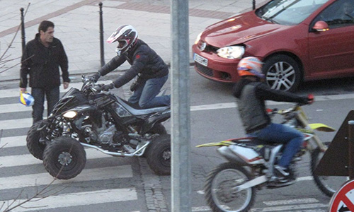 Stop aux rodéos motos et quads sur Saint-Nazaire