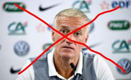 Deschamps out !
