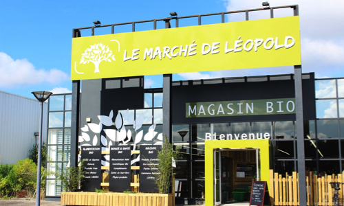 Laissez le magasin bio Le Marché de Léopold ouvert !