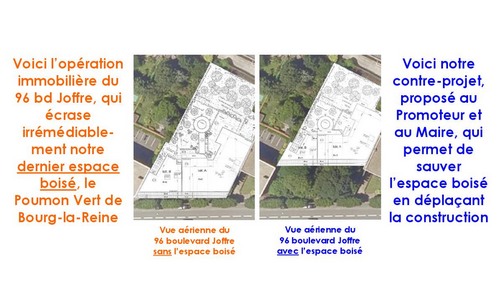 Éviter la destruction de l'espace boisé du 96 boulevard Joffre à Bourg-la-Reine