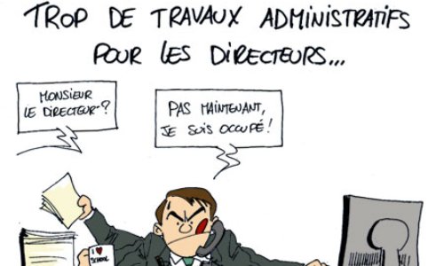 Pour un vrai poste d'aide à la direction des écoles