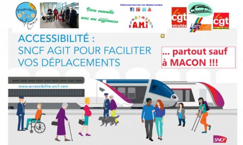 Améliorer l’accessibilité au service public ferroviaire en gare de MACON-Ville