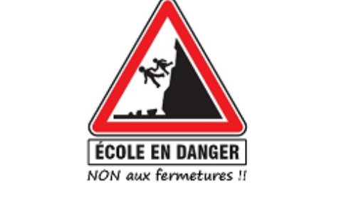 Non à la fermeture de classe à Crécy en Ponthieu