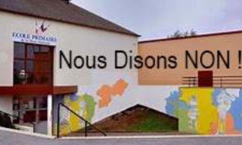 Non à la fermeture d’une classe à Boissy le chatel (77169)