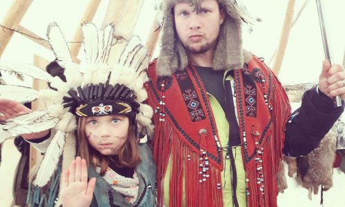 Retour du barbecue dans le tipi