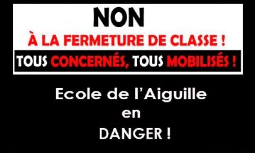 NON à la fermeture de classe à l'école primaire TREBES !!!! STOP !!!!!