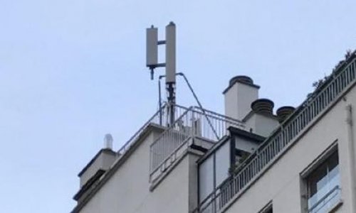 Non aux trois nouvelles antennes FREE à côté de l'EIB Lamartine, Paris 16