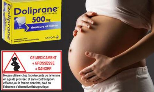 Grossesse et Doliprane : informez les femmes enceintes