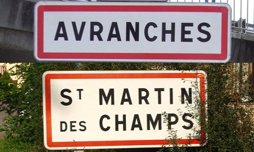 Contre le projet de rapprochement des communes de St Martin des Champs et Avranches