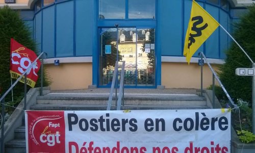 Soutien aux postier(e)s du bureau de Bagnères-de-Bigorre