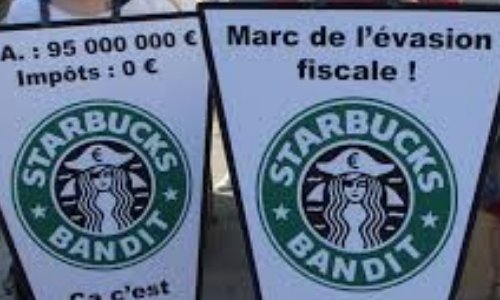 BOYCOTT du STARBUCK en France !!! ne paye pas d&rsquo;imp&ocirc;ts et nous laisse ses poubelles non recyclables
