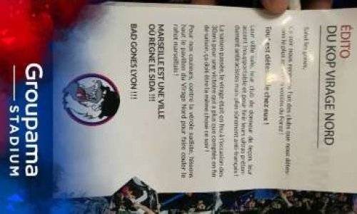 Dissolution du groupe de supporter lyonnais "Bad Gones"