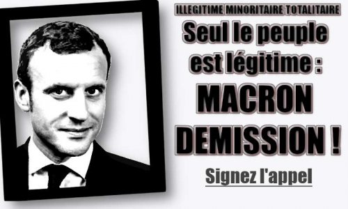 Macron démission