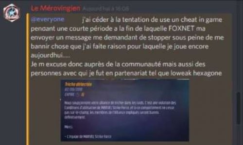 Ban M&eacute;rovingien id:2559699 et Ban Hexagone Ragnarok pour 30 jours