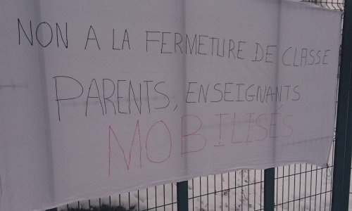NON à la fermeture d'une classe !!!