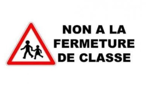 Non à la fermeture d'une classe à l'école maternelle Pasteur (la gare), à St Laurent du Var