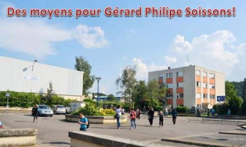 Des heures et des moyens pour Gérard Philipe Soissons !