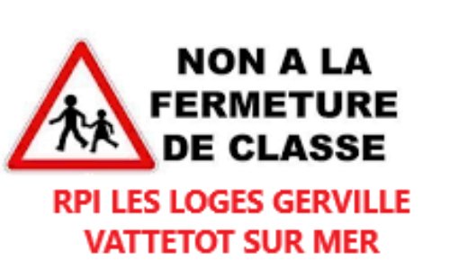 NON AU PROJET DE FERMETURE DE CLASSE