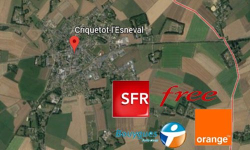 Améliorer la couverture mobile sur Criquetot l'esneval et alentours