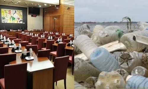 Bannir les bouteilles plastiques de l'Etat pour une pédagogie par l'exemple