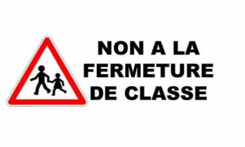 NON à la fermeture d'une classe à Semoutiers (52) !