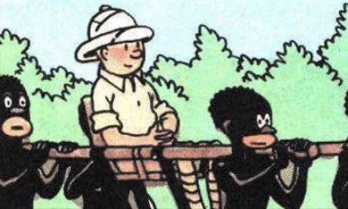 Banir tintin au congo definitivement