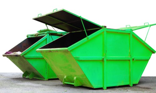 Pour la remise à disposition de la benne à déchets verts de Larré