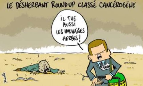 Fake News, publiée par le Sénateur UDI de Haute-Garonne, Pierre Médevielle, concernant la non dangerosité du glyphosate (Roundup) de Monsanto-Bayer