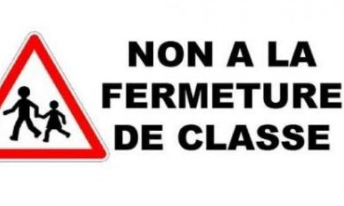 NON A LA FERMETURE DE CLASSE