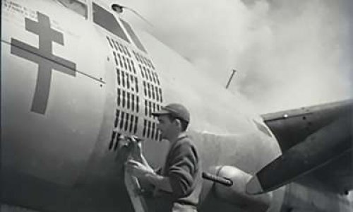 Pour le retour du Marauder B-26G au Musée de l’Air et de l’Espace du Bourget sous les cocardes françaises du Groupe Bretagne