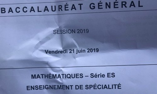 Epreuve de Maths ES trop difficile au bac