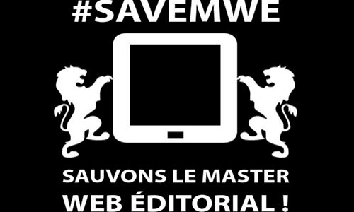 Contre la fermeture du Master web éditorial, candidats reçus laissés pour compte