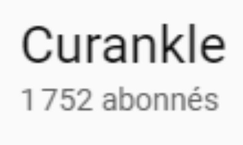 CURANKLE, YOUTUBEUR!