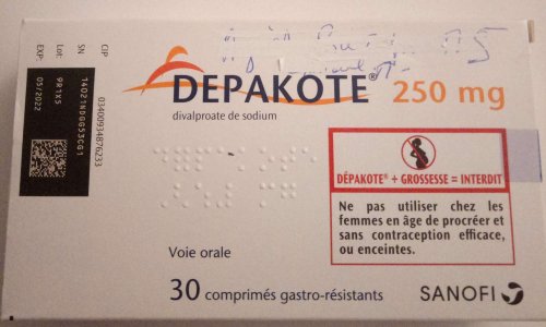 Rupture des médicaments DEPAKOTE et DEPAMINE