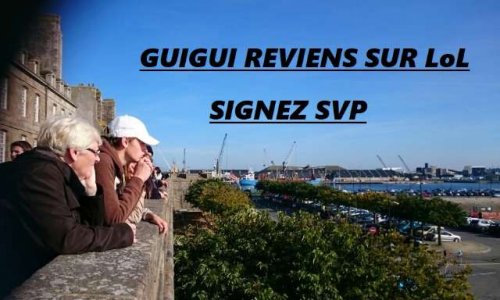 Pour que Guillaume reinstalle League of Legend !!