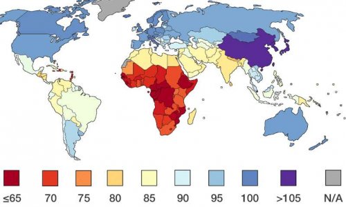 bloquer la diffusion de la carte mondiale des QI
