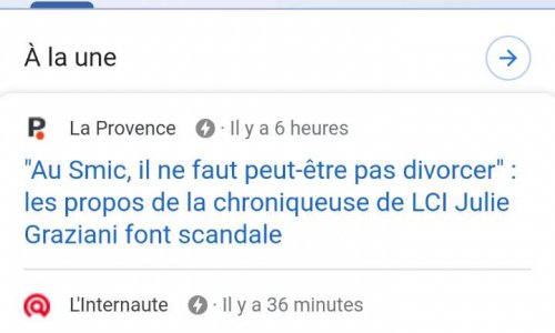 Démission Julie graziani