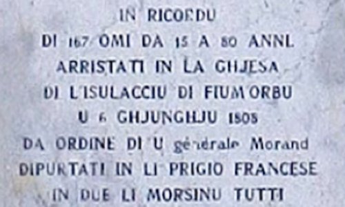 Stop au scandale du cimetière des déportés (1808	) corses d’Embrun