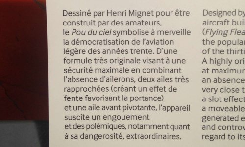 Affichage volontairement erroné sur les capacités de vol d'un avion/ULM