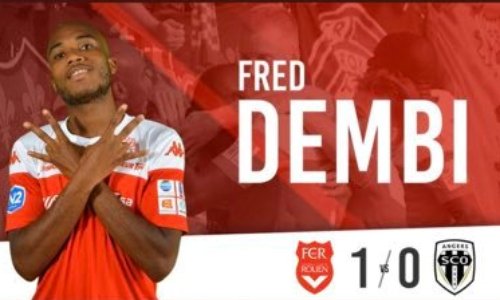 Carton jaune Fred Dembi