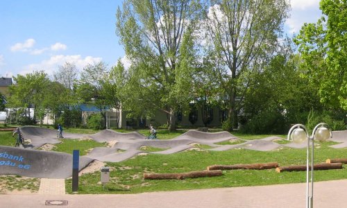 Projet d’une pumptrack à Capbreton.