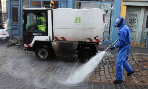 COVID-19 : Oui à la désinfection des rues de Saint-Mitre-les-Remparts