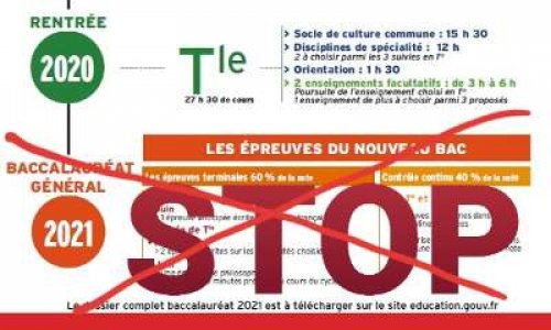 R&eacute;forme du baccalaur&eacute;at 2021