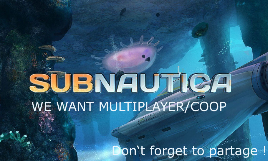 MULTIPLAYER CHOICE (COOP AT 2/3 PLAYERS) FOR SUBNAUTICA AND SUBNAUTICA: BELOW ZERO