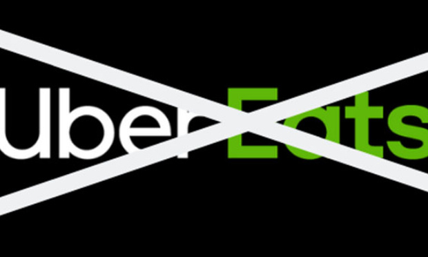 Pour la fin du service Uber Eats qui arnaque ses clients.