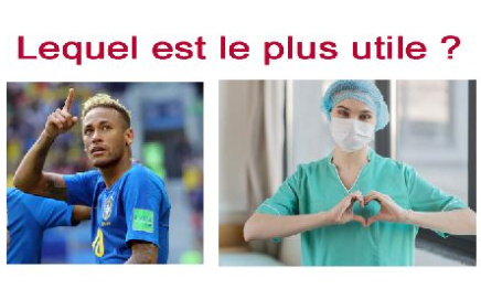 Pour que les soignants soient mieux pay&eacute;s que Neymar.