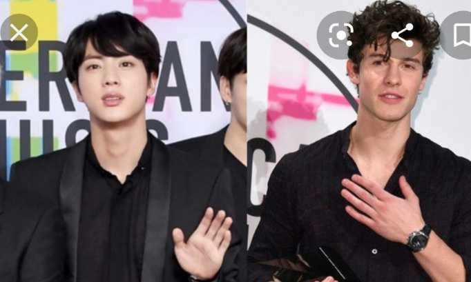 JIN BTS COLLABORATE SHAWN MENDES