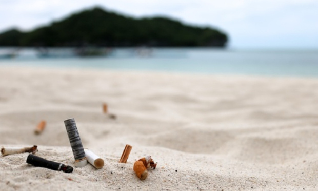 Stop à la cigarette sur les plages et espaces naturels