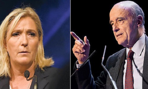 SONDAGE ADRESSE AUX FRANÇAIS DE PLUS DE 18 ANS - Si Alain Juppé devait se retrouver face à Marine Le Pen au second tour de l'élection présidentielle de 2017, pour qui voteriez-vous ?