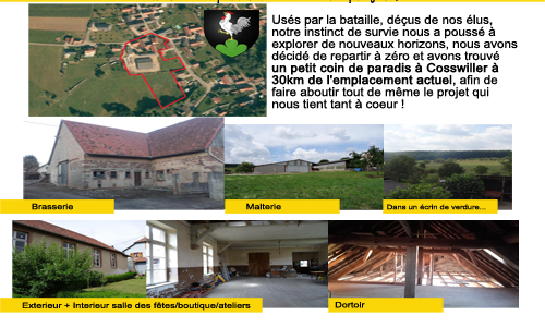 Seriez-vous prêts à soutenir financièrement (avec contreparties), le déménagement et l'aménagement de la Brasserie ailleurs ?